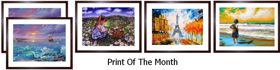 Prints Of The Month Framed Prints